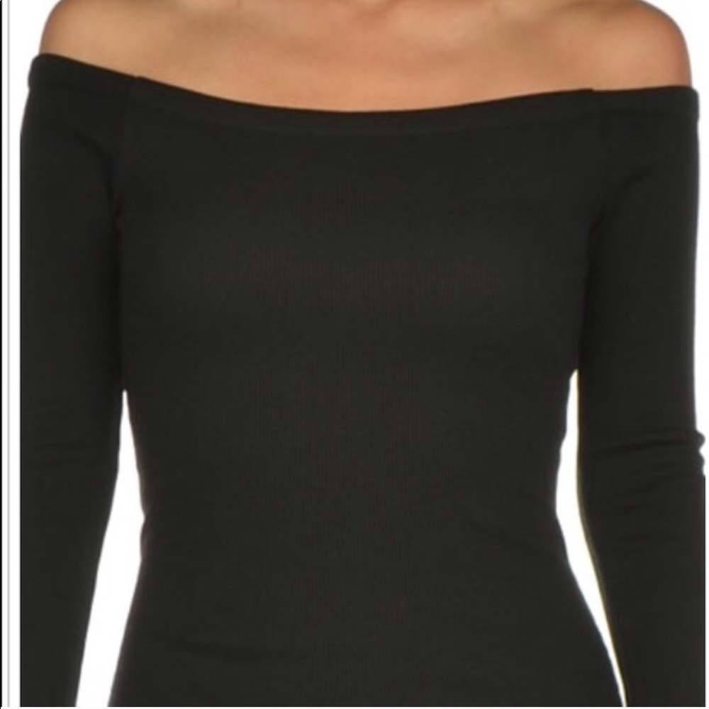 Brand New 🔥Black Off Shoulder Bodycon Dress 👗 - Picture 5 of 6